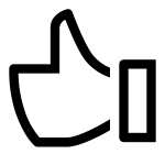Thumbs Up SVG Icon